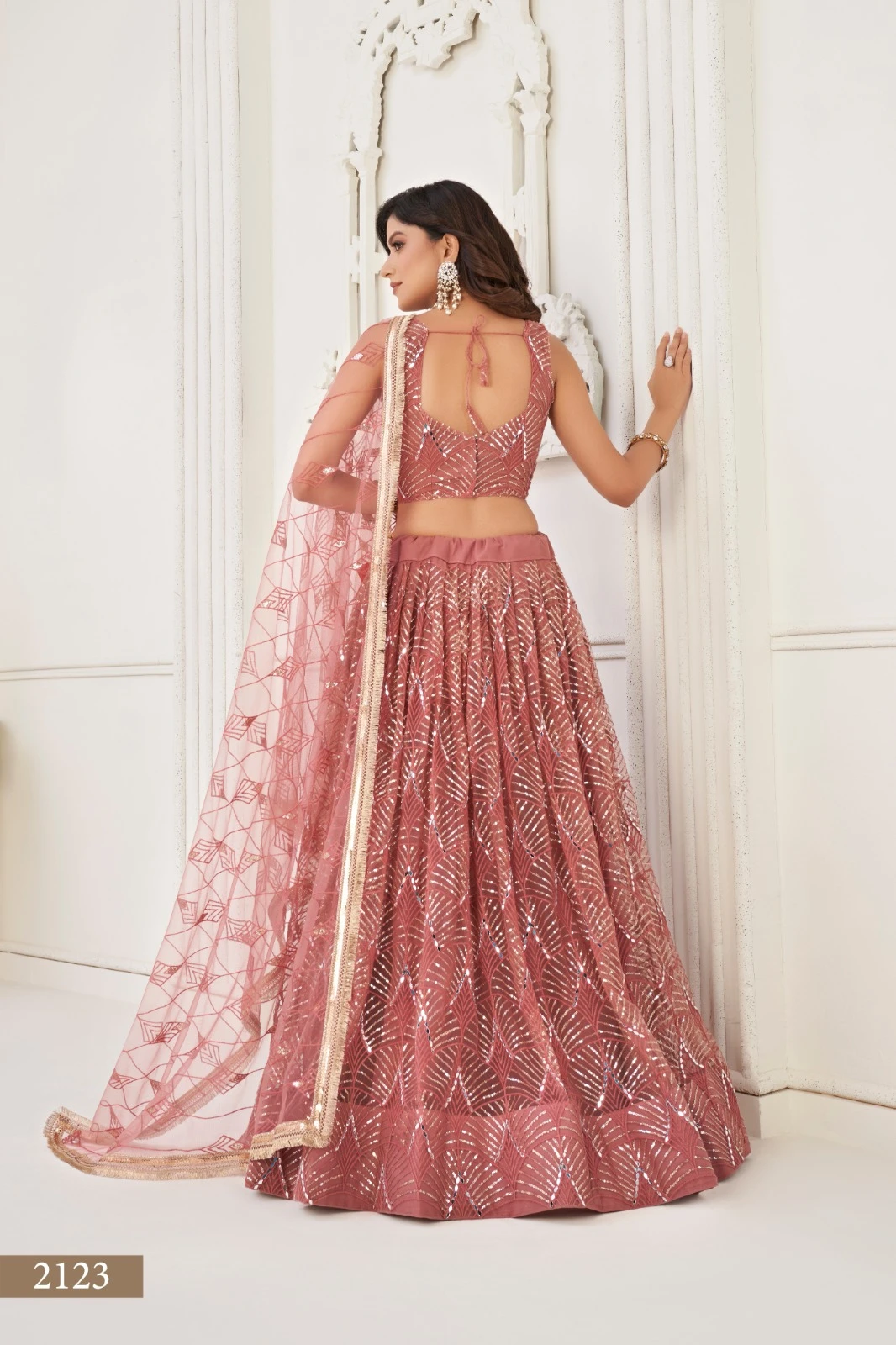 Khelaiya 2123 Colours Butterfly Net Wholesale Lehenga Catalog — Wholesale Lehenga, MPA wholesale from Surat — view 9
